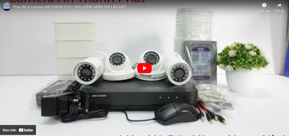 Báo Giá Camera Hd Hikvision Chính Hãng