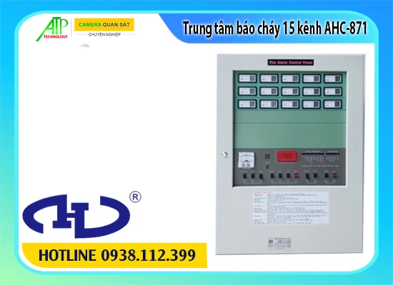 Lắp đặt camera Trung Tâm Báo Cháy Horing AHC-871(15 Kênh)