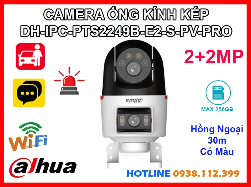 Lắp đặt camera Camera Dahua DH-IPC-PTS2249B-E2-S-PV-PRO