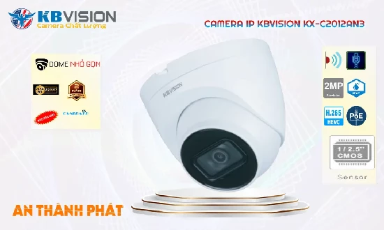  Camera IP KX-C2012AN3 của Kbvision là một lựa chọn tuyệt vời cho hệ thống giám sát an ninh của bạn với chất lượng hình ảnh sắc nét, tính năng nén tiên tiến, khả năng quan sát ban đêm, khả năng lưu trữ linh hoạt, hỗ trợ POE và tích hợp mic ghi âm, camera này mang lại độ tin cậy và hiệu suất vượt trội cho việc giám sát và bảo vệ an ninh một cách toàn diện
