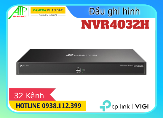 Lắp đặt camera Đầu Ghi Hình VIGI NVR4032H