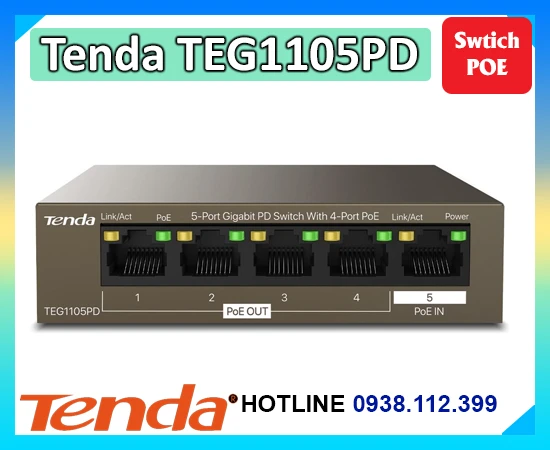 Giá Bán Tenda TEG1105PD,Tenda TEG1105PD Giá Thấp Nhất,Tenda TEG1105PD Bán Lỗ,Nơi Lắp Tenda TEG1105PD,sale Tenda TEG1105PD,Tenda TEG1105PD giá mới nhất