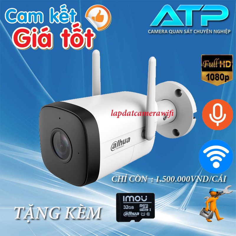 CAMERA WIFI DAHUA NGOÀI TRỜI