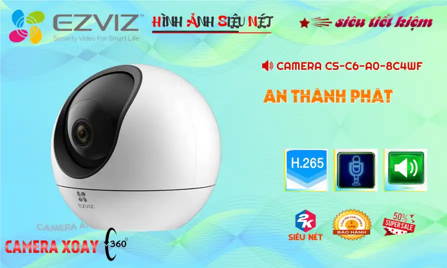 ✴ CS-C6-A0-8C4WF Camera Wifi Ezviz ✴ CS-C6-A0-8C4WF Camera Wifi Ezviz