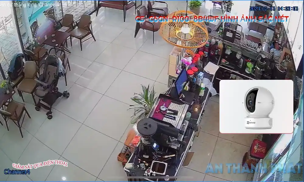 CS-C6CN-R100-8B4WF Wifi Ezviz Với giá cạnh tranh