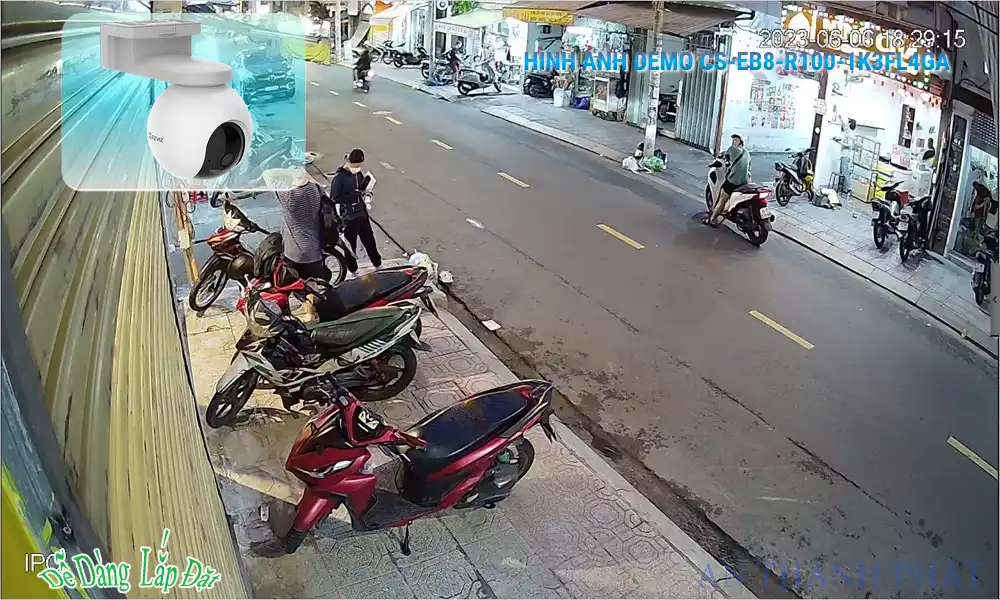 CS-EB8-R100-1K3FL4GA Camera Chính Hãng Wifi Ezviz
