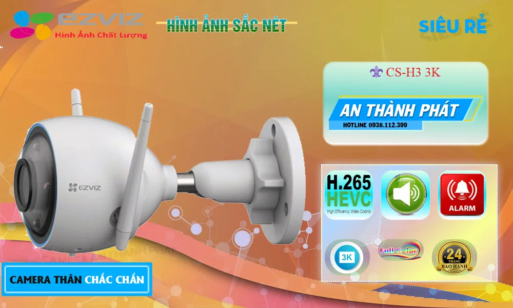 CS-H3-3K Camera Wifi Ezviz CS-H3-3K Camera Wifi Ezviz