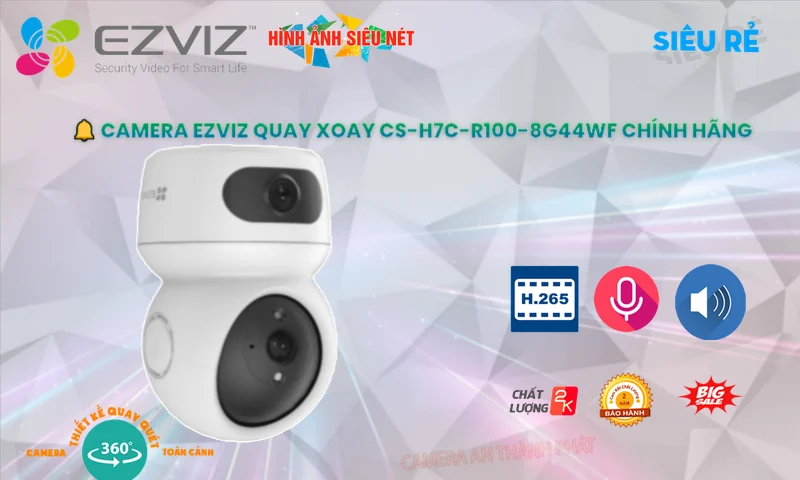 Camera Wifi Ezviz CS-H7c-R100-8G44WF