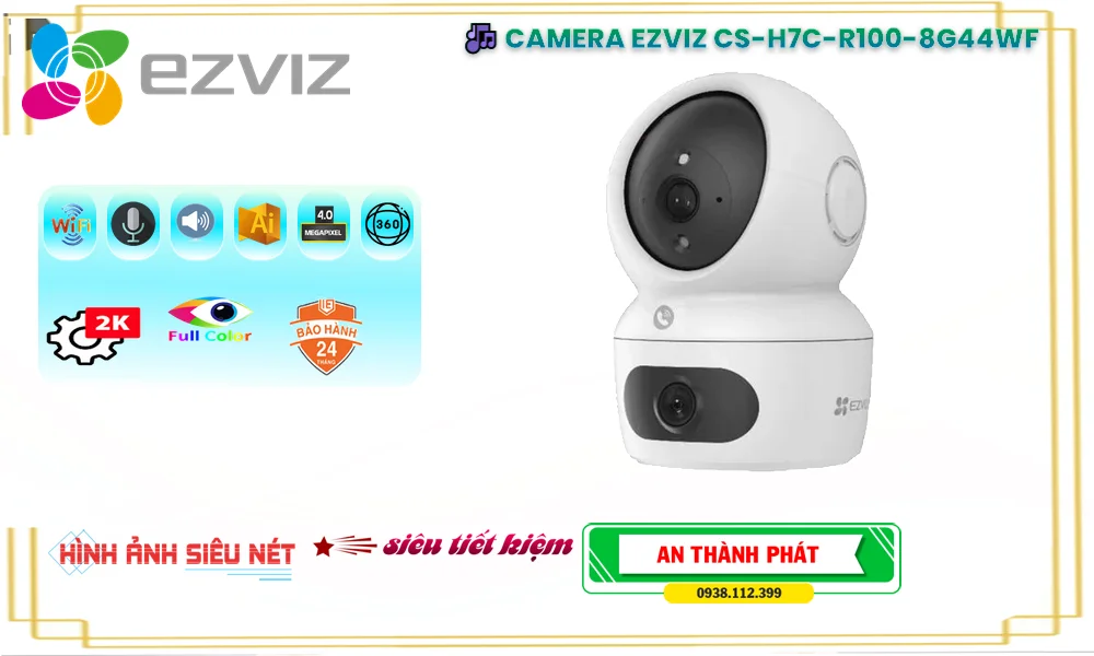 Camera Wifi Ezviz CS-H7c-R100-8G44WF