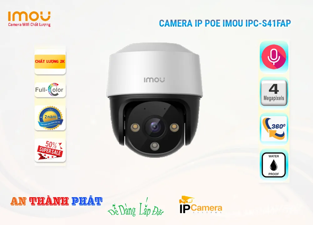 Camera IP POE Imou IPC-S41FAP,thông số  Camera An Ninh  IPC-S41FAP,IPC-S41FAP Đang giảm giá,chức năng IPC-S41FAP 4.0 megapixel ,IPC-S41FAP Giá rẻ nhất,Giá Bán IPC-S41FAP,IPC-S41FAP nơi bán rẻ nhất,IPC-S41FAP Bán Giá Rẻ,Địa Chỉ Bán IPC-S41FAP,sale IPC-S41FAP,IPC-S41FAP Giá rẻ nhất