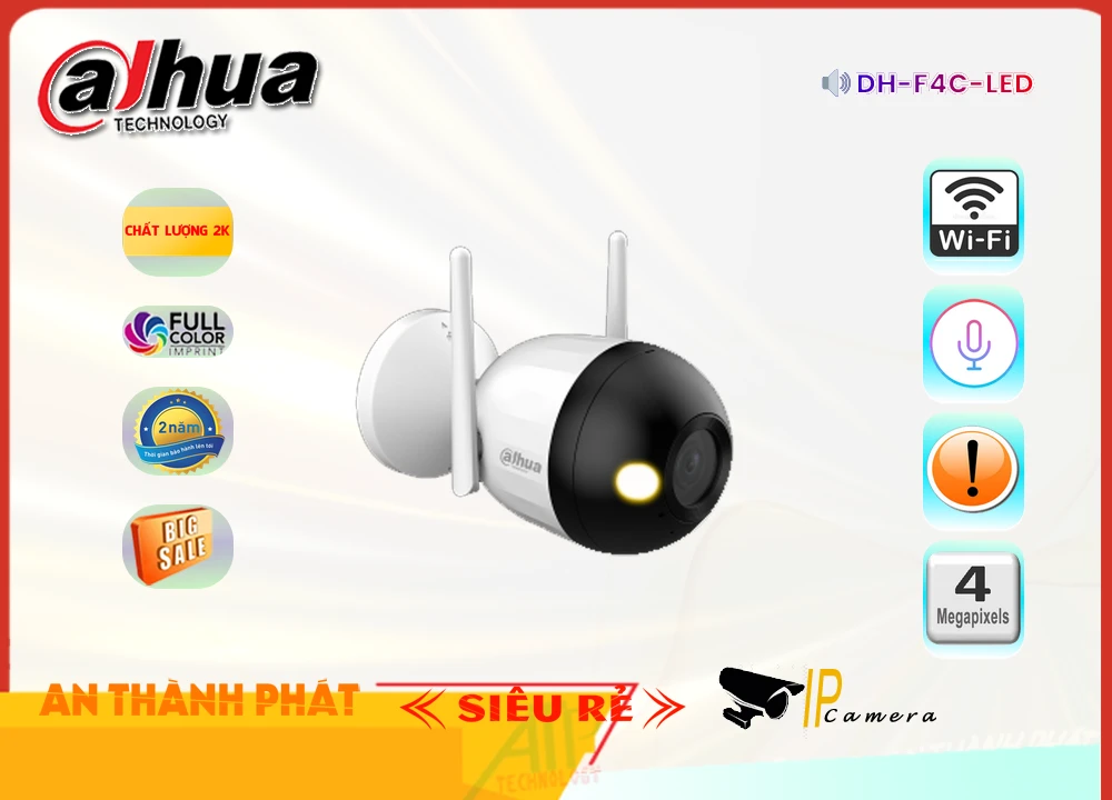 Camera DH-F4C-LED Dahua ✓ Camera DH-F4C-LED Dahua ✓