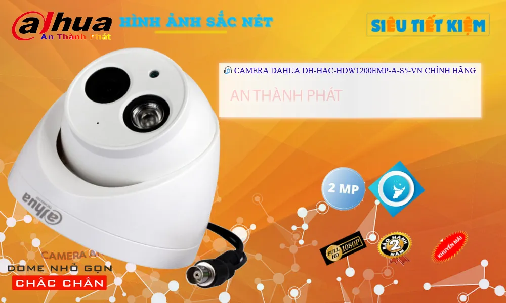 🌟👌 DH-HAC-HDW1200EMP-A-S5-VN Dahua Thiết kế Đẹp