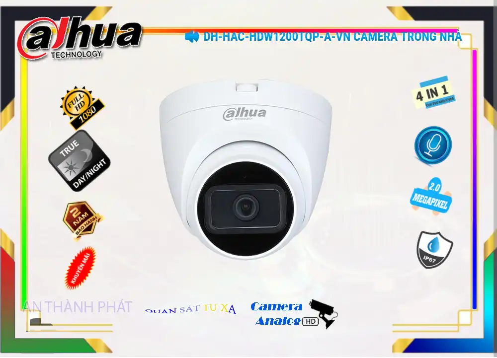 DH-HAC-HDW1200TQP-A-VN Camera Dahua DH-HAC-HDW1200TQP-A-VN Camera Dahua