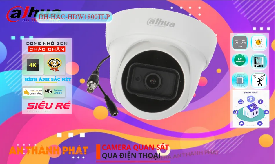 Camera Dahua DH-HAC-HDW1800TLP