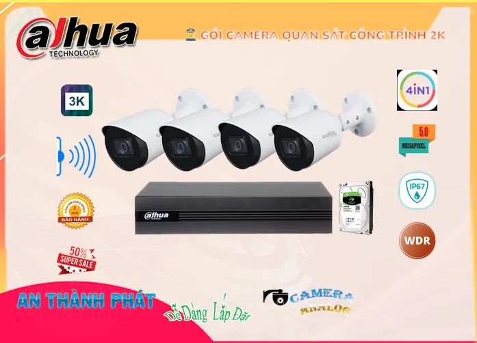 Xem Chi Tiết Gói camera quan sát công trình 2k Tại An Thành Phát Công Nghệ Mới Gói camera quan sát công trình 2k Tư vấn lắp camera Gói camera quan sát công trình 2k chuyên nghiệp
