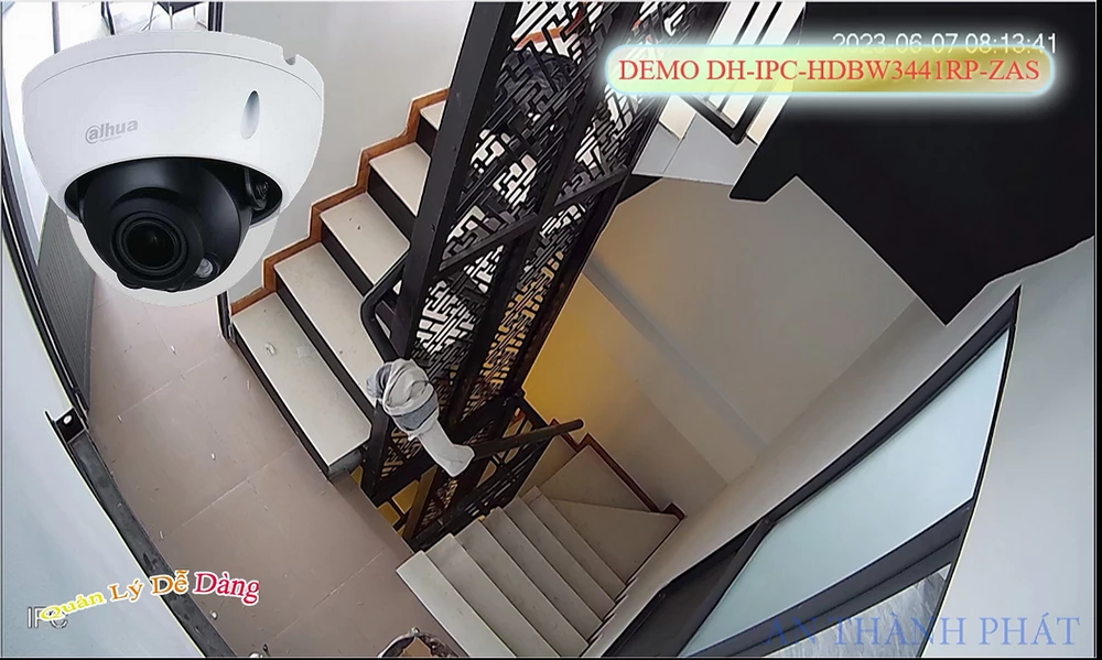 Lắp camera trọn gói chính hãng Bộ Camera Siêu Nét Dahua DH-IPC-HDBW3441RP-ZAS Camera Dùng Bộ Bộ Camera Siêu Nét Dahua DH-IPC-HDBW3441RP-ZAS