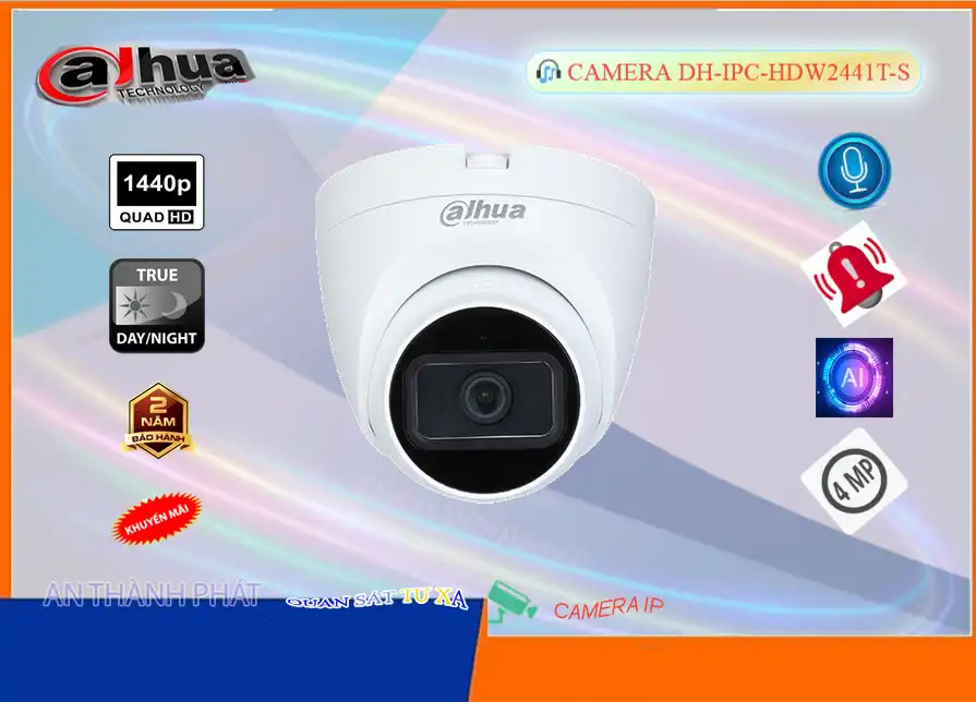 Dahua DH-IPC-HDW2441T-S tiết kiệm