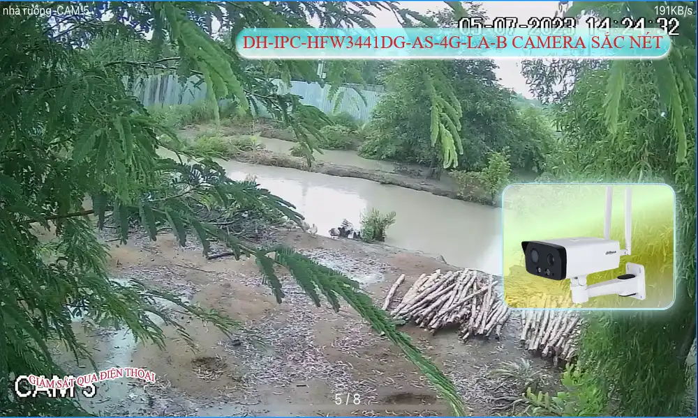 Camera DH-IPC-HFW3441DG-AS-4G-LA-B Dahua ✔️