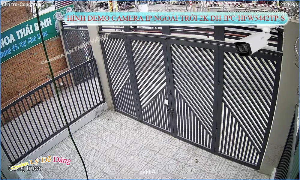 DH-IPC-HFW5442TP-S sắc nét Dahua