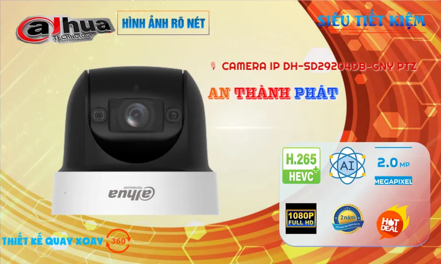 Camera Dahua Chất Lượng Công Nghệ IP DH-SD29204DB-GNY