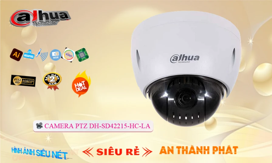 ✅ DH-SD42215-HC-LA Dahua Thiết kế Đẹp ✅ DH-SD42215-HC-LA Dahua Thiết kế Đẹp