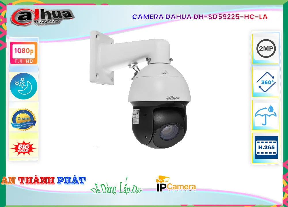 Camera DH-SD59225-HC-LA Dahua Camera DH-SD59225-HC-LA Dahua
