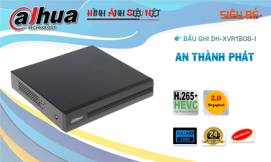 Đầu Thu KTS Dahua DH-XVR1B08-I Giá rẻ