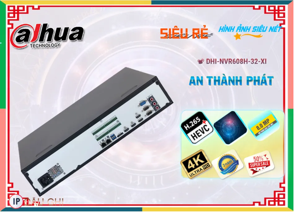 Đầu Ghi Hình IP Dahua DHI-NVR608H-32-XI,giá kỹ thuật DHI-NVR608H-32-XI Công Nghệ IP ,Nhà Phân Phối DHI-NVR608H-32-XI,DHI-NVR608H-32-XI Bán Lỗ,DHI-NVR608H-32-XI bán chạy nhất,công nghê DHI-NVR608H-32-XI,DHI-NVR608H-32-XI Giá rẻ nhất,thông số DHI-NVR608H-32-XI,DHI-NVR608H-32-XI giá mới nhất,DHI-NVR608H-32-XI Giá Khuyến Mãi,DHI-NVR608H-32-XI rẻ nhất,DHI-NVR608H-32-XI bán uy tín,sale DHI-NVR608H-32-XI