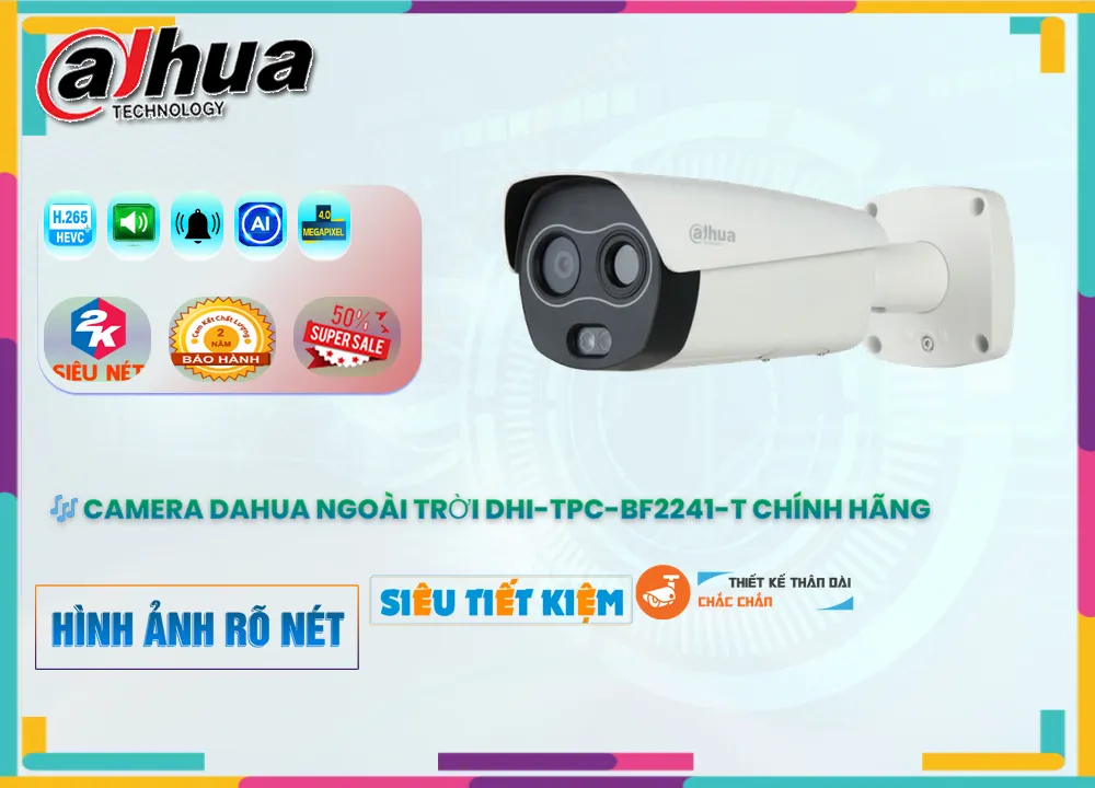 DHI-TPC-BF2241-T Camera Dahua DHI-TPC-BF2241-T Camera Dahua