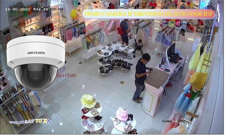 Camera Hikvision DS-2CD1143G0-IUF