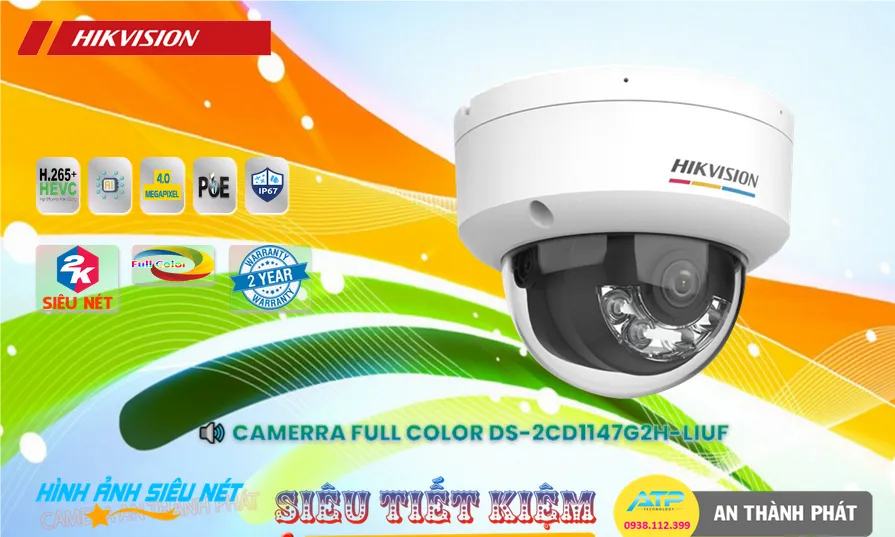 DS-2CD1147G2H-LIUF sắc nét Hikvision DS-2CD1147G2H-LIUF sắc nét Hikvision