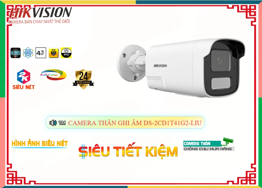 Camera Hikvision DS-2CD1T41G2-LIU,thông số DS-2CD1T41G2-LIU,DS 2CD1T41G2 LIU,chức năng DS-2CD1T41G2-LIU 4.0 MP Độ phân giải Ultra 2k , Camera DS-2CD1T41G2-LIU Công Nghệ Mới,DS-2CD1T41G2-LIU mới,Bán giá rẻ DS-2CD1T41G2-LIU,Giá DS-2CD1T41G2-LIU,phân phối DS-2CD1T41G2-LIU,DS-2CD1T41G2-LIU Bán Giá Rẻ,DS-2CD1T41G2-LIU Giá Hấp Dẫn,DS-2CD1T41G2-LIU giá hấp dẫn,Giá Bán DS-2CD1T41G2-LIU,Nơi Lắp DS-2CD1T41G2-LIU