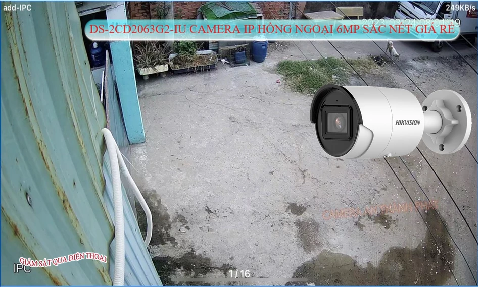 DS-2CD2063G2-IU Camera Hikvision DS-2CD2063G2-IU Camera Hikvision