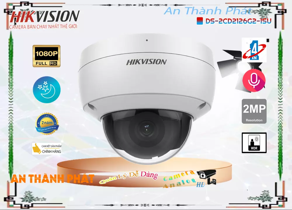 Camera Hikvision DS-2CD2126G2-ISU Camera Hikvision DS-2CD2126G2-ISU