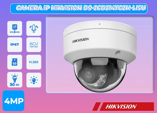  DS-2CD2147G2H-LISU, Camera IP POE DS-2CD2147G2H-LISU, Hikvision DS-2CD2147G2H-LISU, DS-2CD2147G2H-LISU giá rẻ, bán Camera DS-2CD2147G2H-LISU, DS-2CD2147G2H-LISU siêu nét, DS-2CD2147G2H-LISU bán sỉ, Camera IP DS-2CD2147G2H-LISU, 