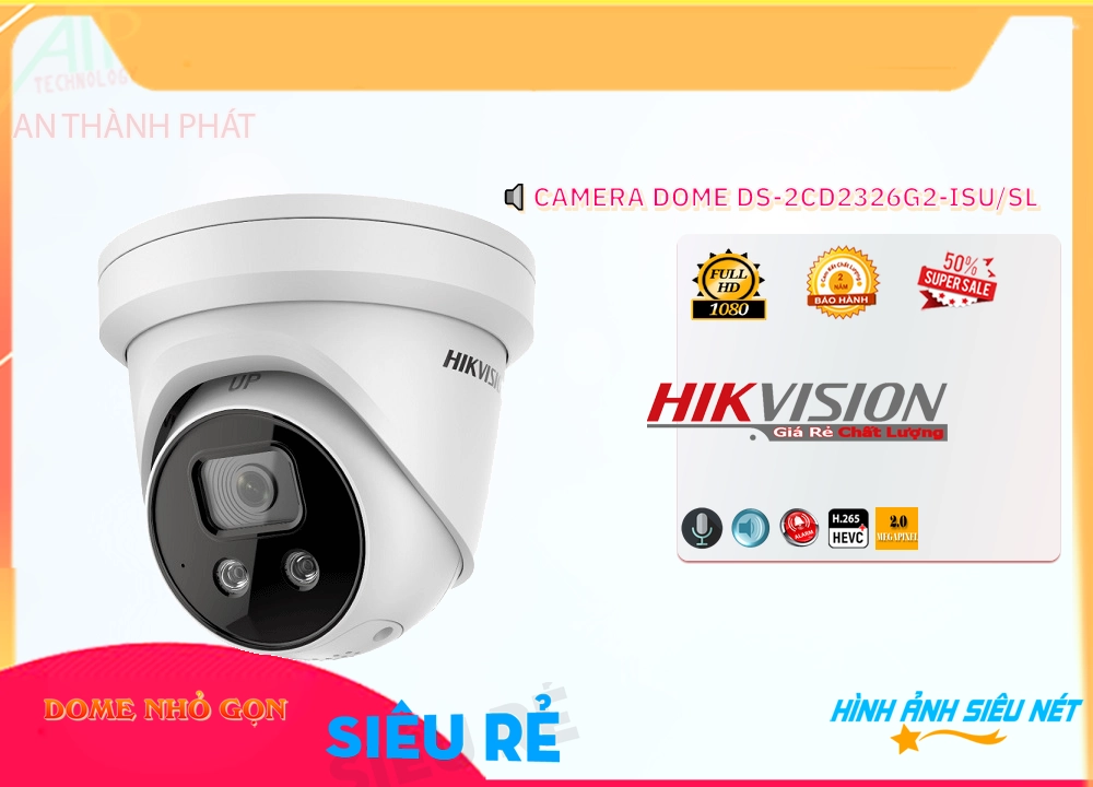 Camera Hikvision DS-2CD2326G2-ISU/SL Camera Hikvision DS-2CD2326G2-ISU/SL