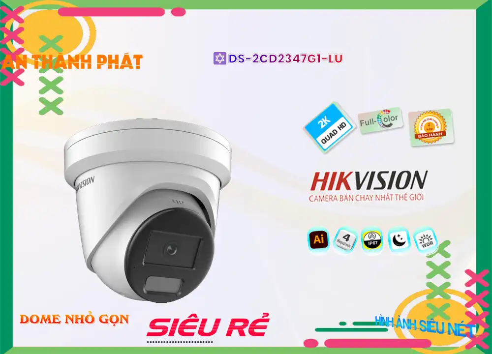 DS-2CD2347G1-LU Camera Công Nghệ Mới  Hikvision