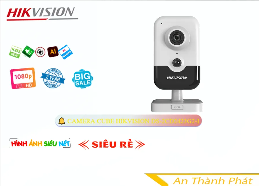 DS-2CD2423G2-I sắc nét Hikvision DS-2CD2423G2-I sắc nét Hikvision