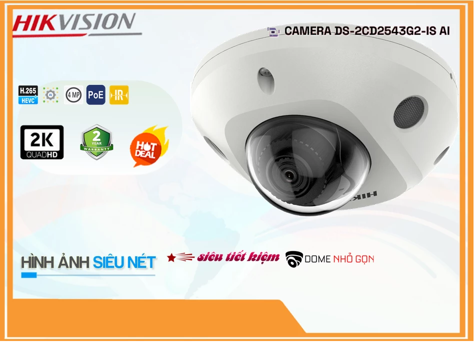 Camera Giá Rẻ Hikvision DS-2CD2543G2-IS Giá rẻ Camera Giá Rẻ Hikvision DS-2CD2543G2-IS Giá rẻ