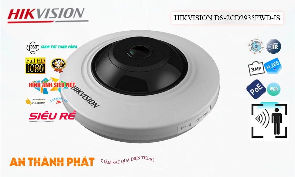 DS-2CD2935FWD-IS Camera Hikvision DS-2CD2935FWD-IS Camera Hikvision