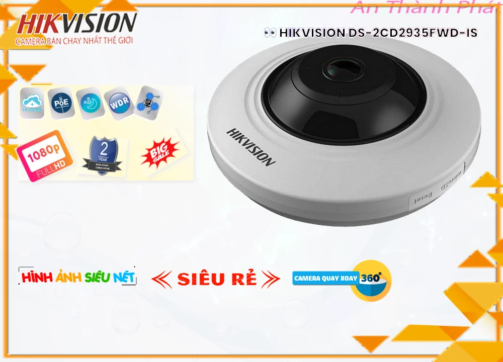 DS-2CD2935FWD-IS Camera Hikvision DS-2CD2935FWD-IS Camera Hikvision