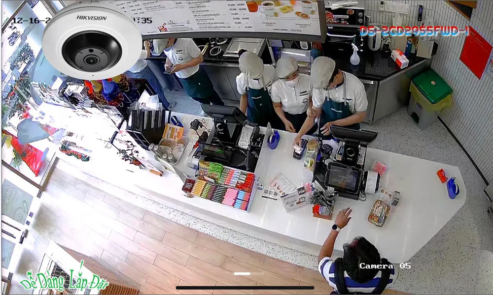 DS-2CD2955FWD-I Camera Hikvision DS-2CD2955FWD-I Camera Hikvision