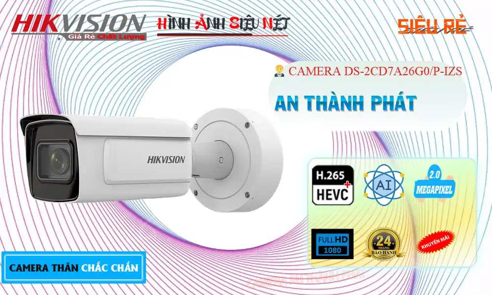 DS-2CD7A26G0/P-IZS Camera Giá rẻ Hikvision