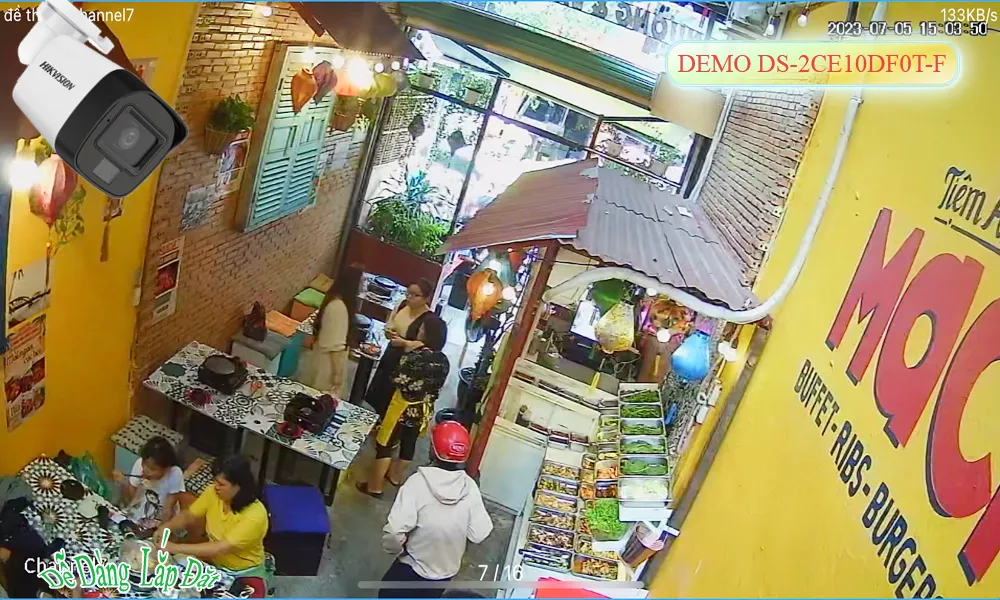 Hikvision DS-2CE10DF0T-F Sắc Nét