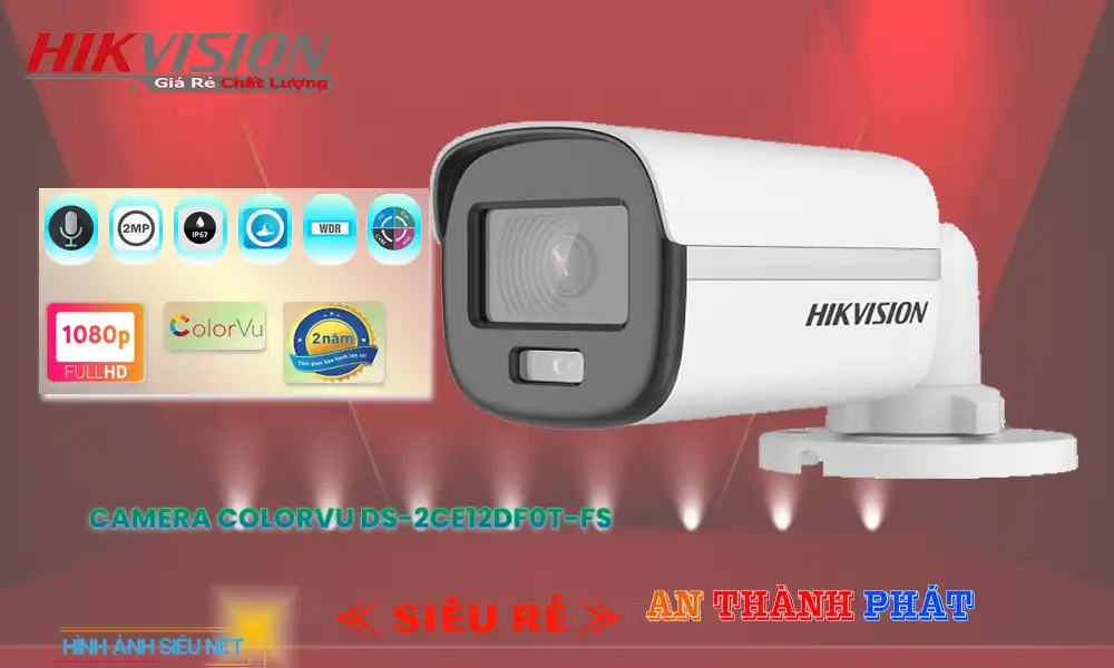 DS-2CE12DF0T-FS Hikvision Thiết kế Đẹp DS-2CE12DF0T-FS Hikvision Thiết kế Đẹp
