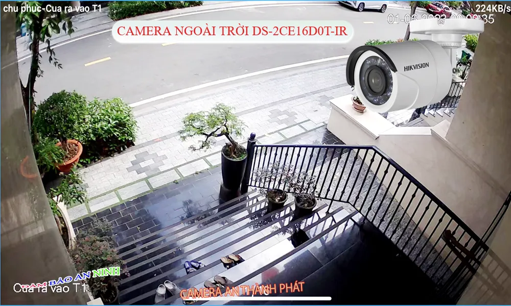 DS-2CE16D0T-IR Sắc Nét Hikvision