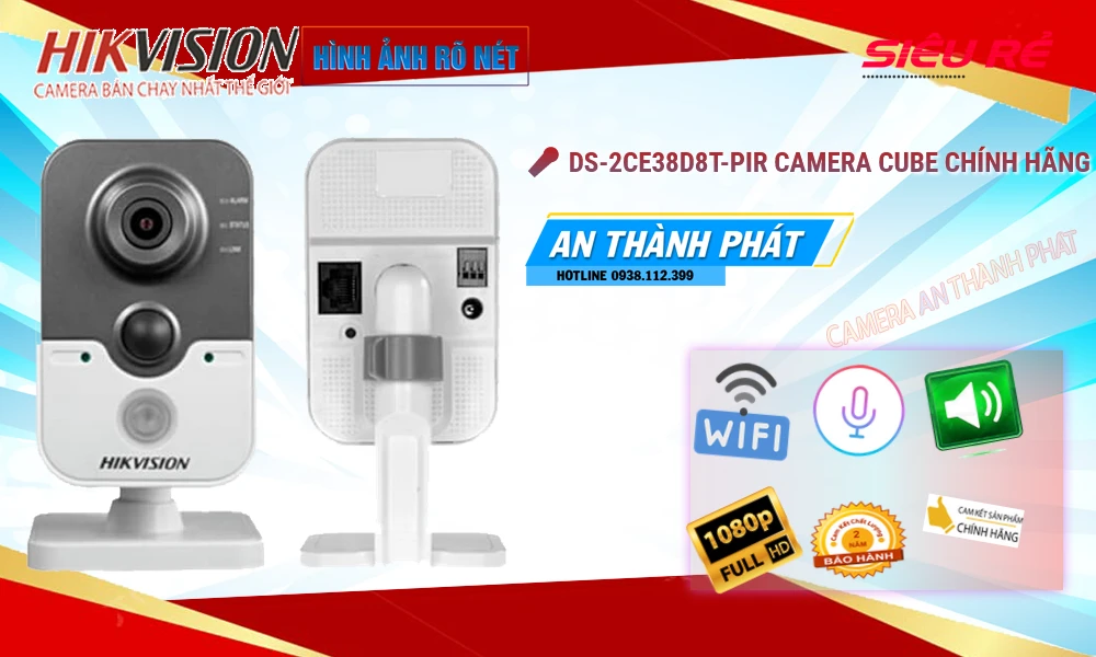 DS-2CE38D8T-PIR Camera Hikvision