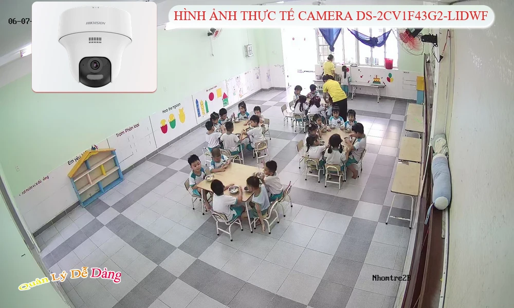 Camera Giá Rẻ Hikvision DS-2CV1F43G2-LIDWF Ip sắc nét Công Nghệ Mới