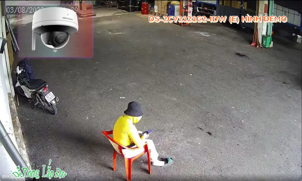 Camera DS-2CV2121G2-IDW(E) Hikvision Thiết kế Đẹp