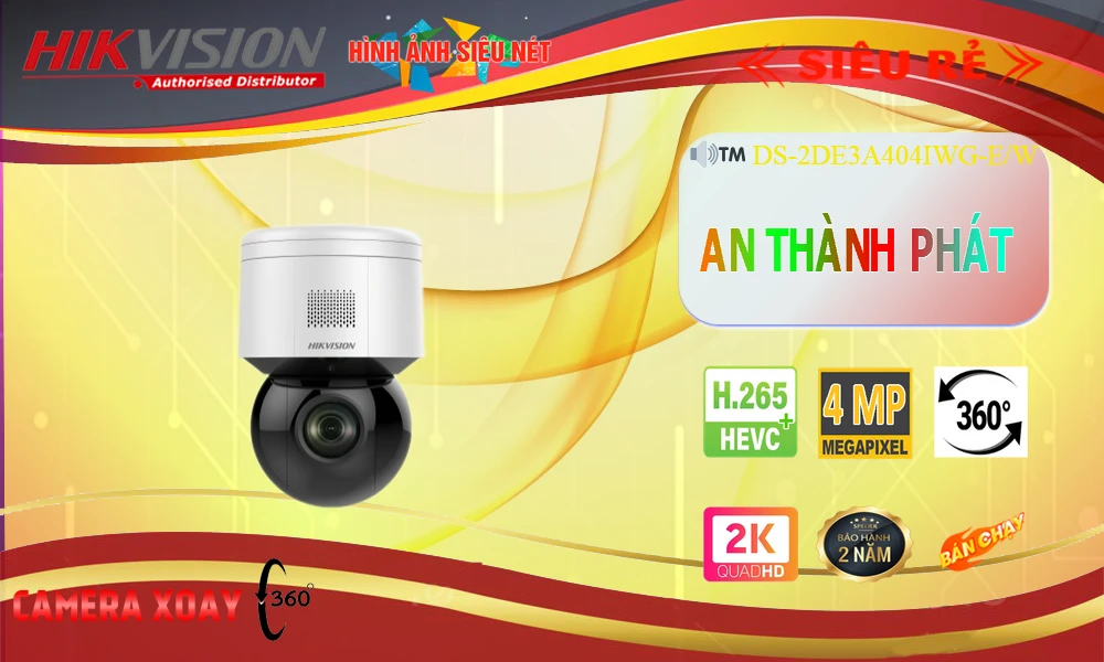 DS-2DE3A404IWG-E/W sắc nét Hikvision DS-2DE3A404IWG-E/W sắc nét Hikvision